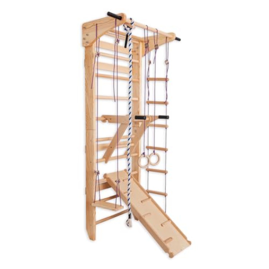 Gymnastic Ring Wood - Schwedische Leiterwandstangen für den Heimgebrauch, aus