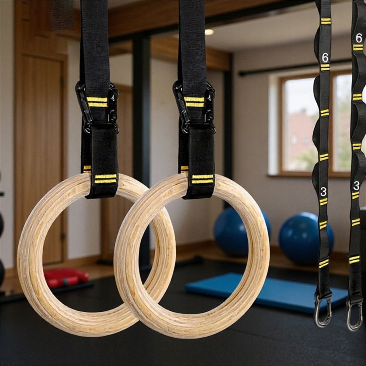 Sommerschlussverkauf 2 Stück T – Gymnastic Ring Wood Bewertung und Preis