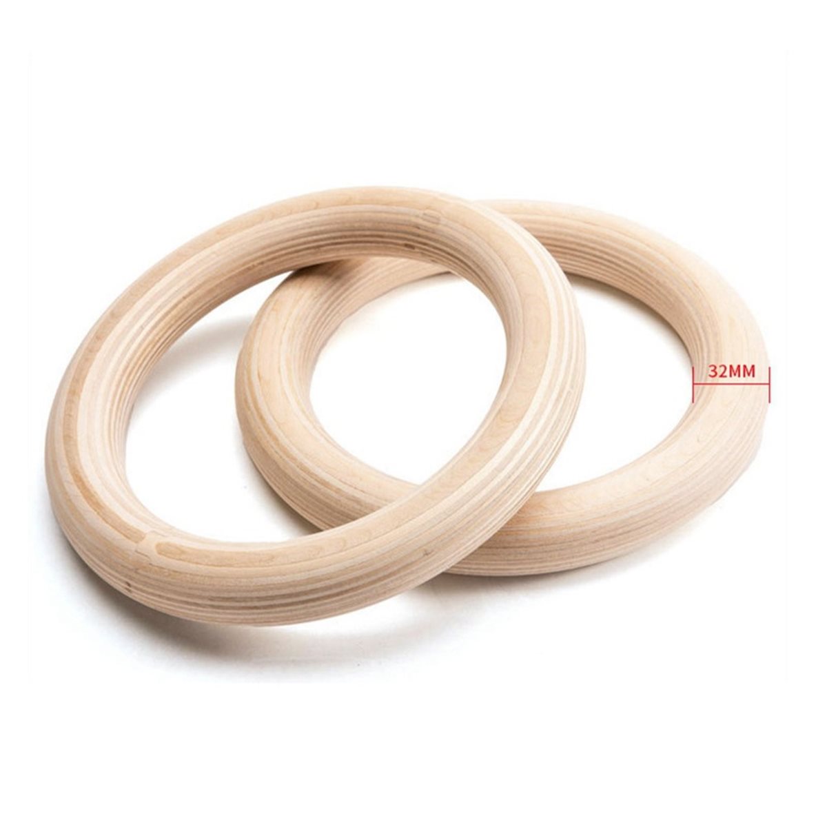 Sommerschlussverkauf 2 Stück T – Gymnastic Ring Wood Bewertung und Preis